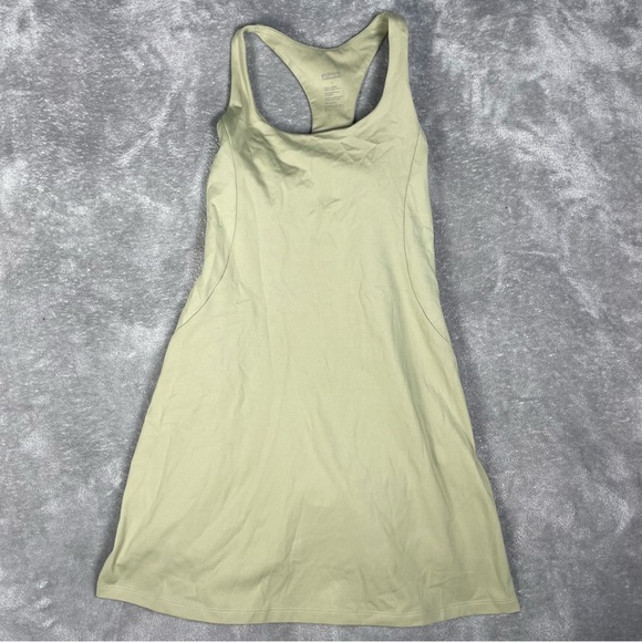Girlfriend Collective Womens Small Light Green Paloma Racerback Workout Dress - Picture 6 of 11